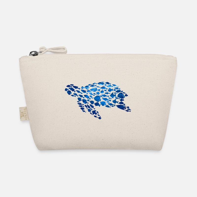 Turtle Fish Sea creatures Organic Pouch