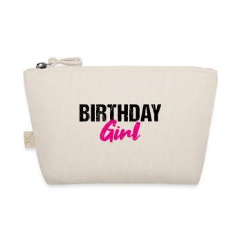 Birthday Girl Geburtstag - Organic Pouch - nature - Front