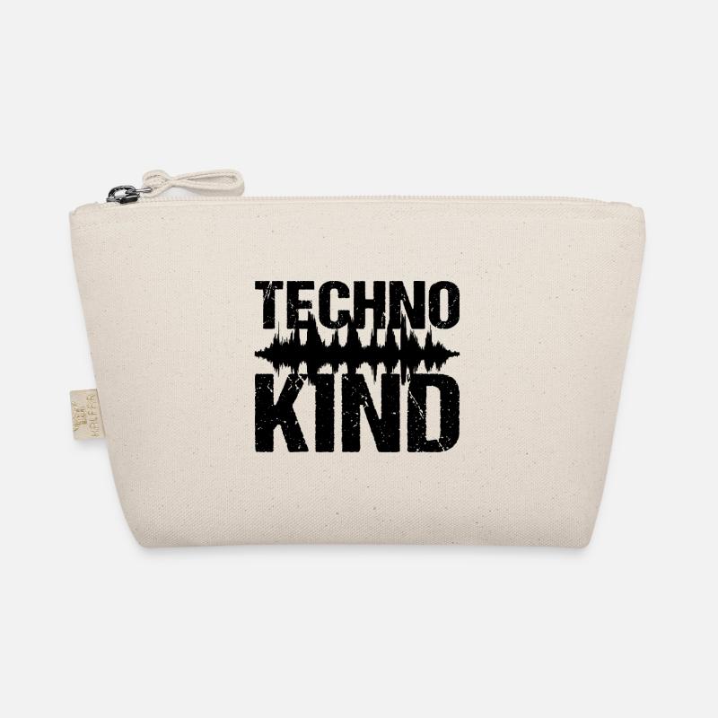 Techno Kind Techno Musik Bio-Täschchen