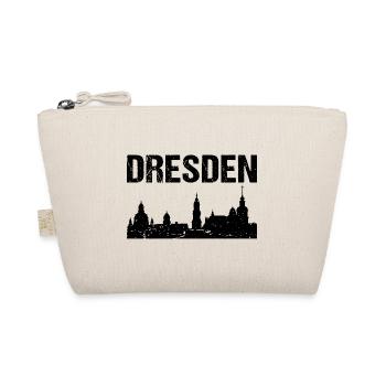 Dresden Skyline Stadt Dresden - Bio-Täschchen - Natur - Vorne