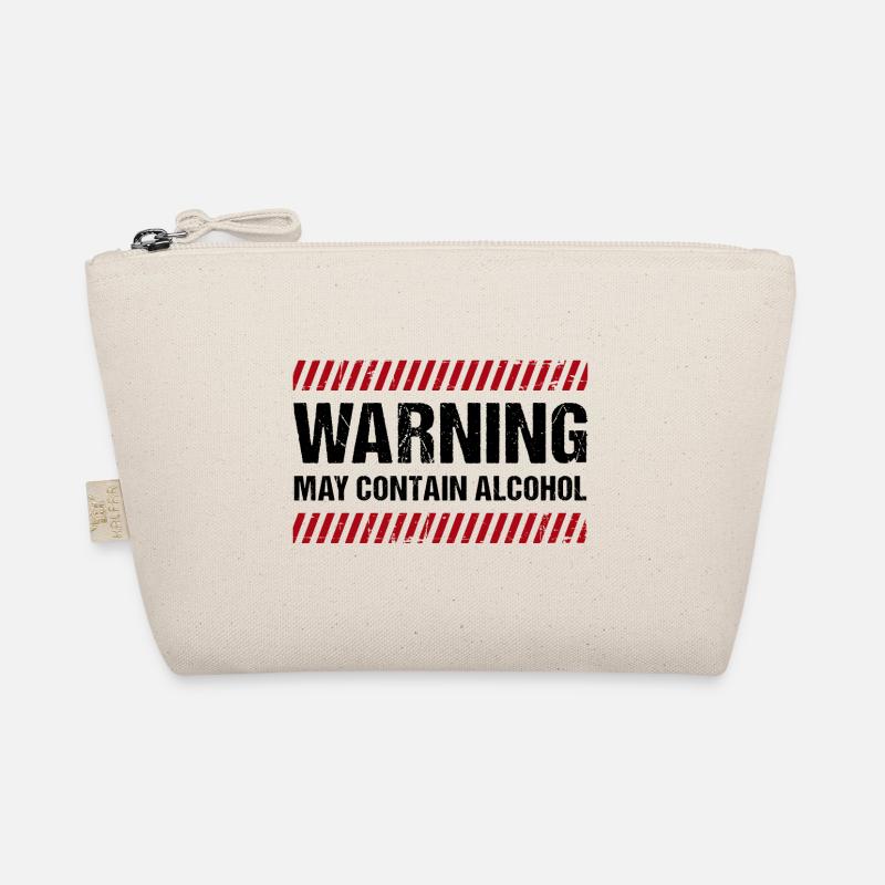 Warning May Contain Alcohol Organic Pouch