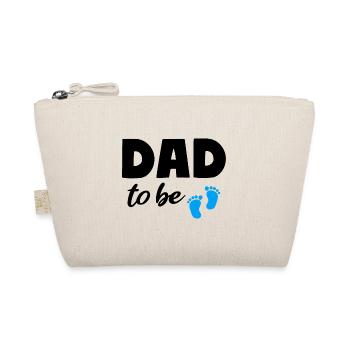 Papa sera Boy Dad Grossesse Papa - Trousse biologique - nature - Devant