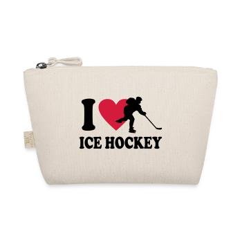 Eishockey - Bio-Täschchen - Natur - Vorne