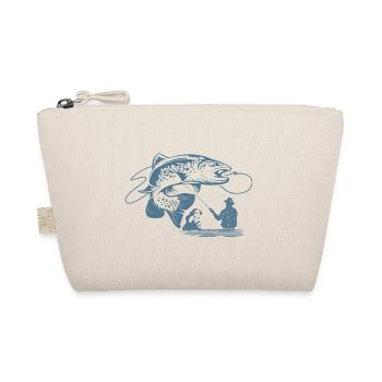 Fishing Fishing Fisherman Sport - Organic Pouch - nature - Front