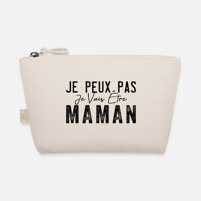 Ich kann nicht, ich werde Mutter| Werdende Mutter Bio-Täschchen