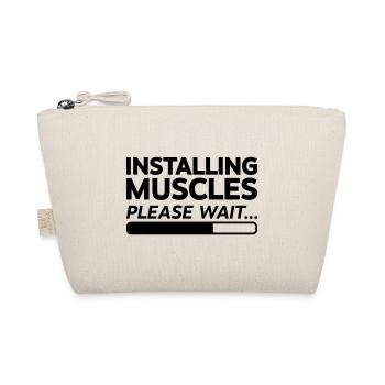 Installing Muscles - Bio-Täschchen - Natur - Vorne