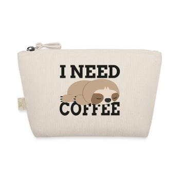 Drôle J'ai besoin d'une idée cadeau drôle de café - Trousse biologique - nature - Devant