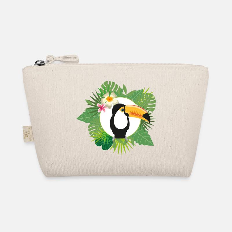 Jungle Toucan - Bio-Täschchen - Natur