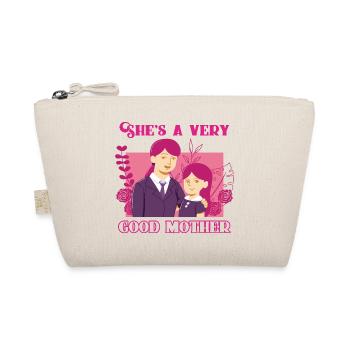 She is a very good mother - Mother Day - Bio-Täschchen - Natur - Vorne