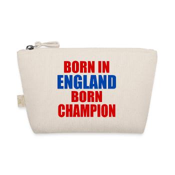 born in england born champion - england - Bio-Täschchen - Natur - Vorne