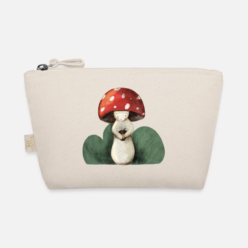 Fliegenpilz mit Eichel Bio-Täschchen