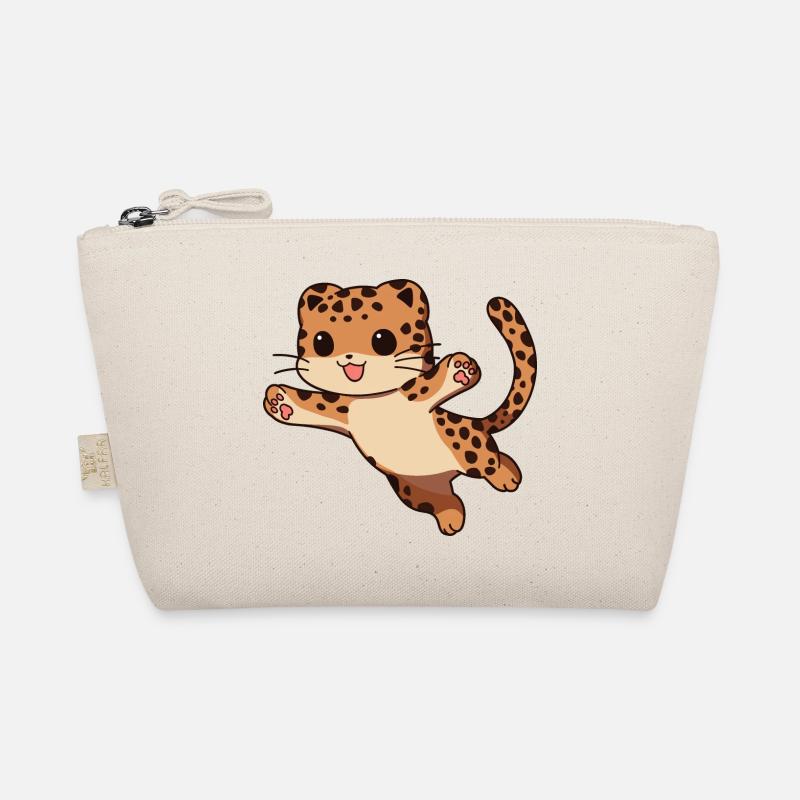 Flying Leopard Organic Pouch