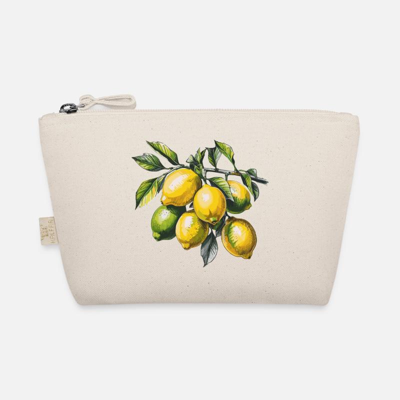 Branche de dessin de citrons Trousse biologique