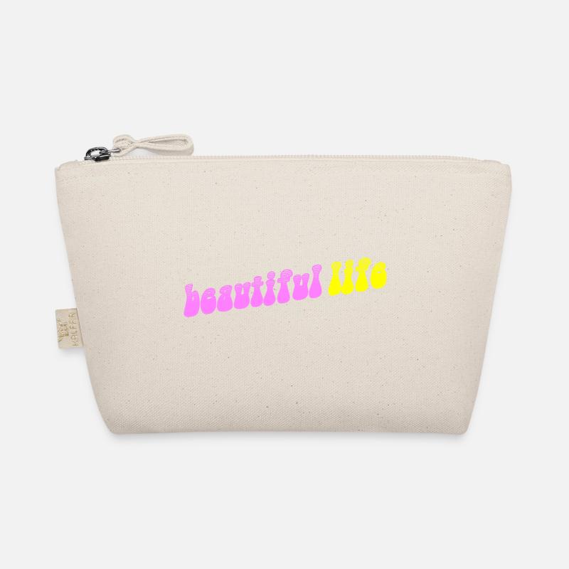 Beautiful life retro fun - Bio-Täschchen - Natur