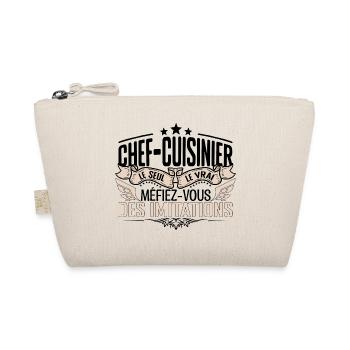 Cuisinier cadeau Cuisinier le vrai Cuisinier - Trousse biologique - nature - Devant