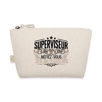Superviseur cadeau Superviseur le vrai Superviseur - Trousse biologique - nature - Devant