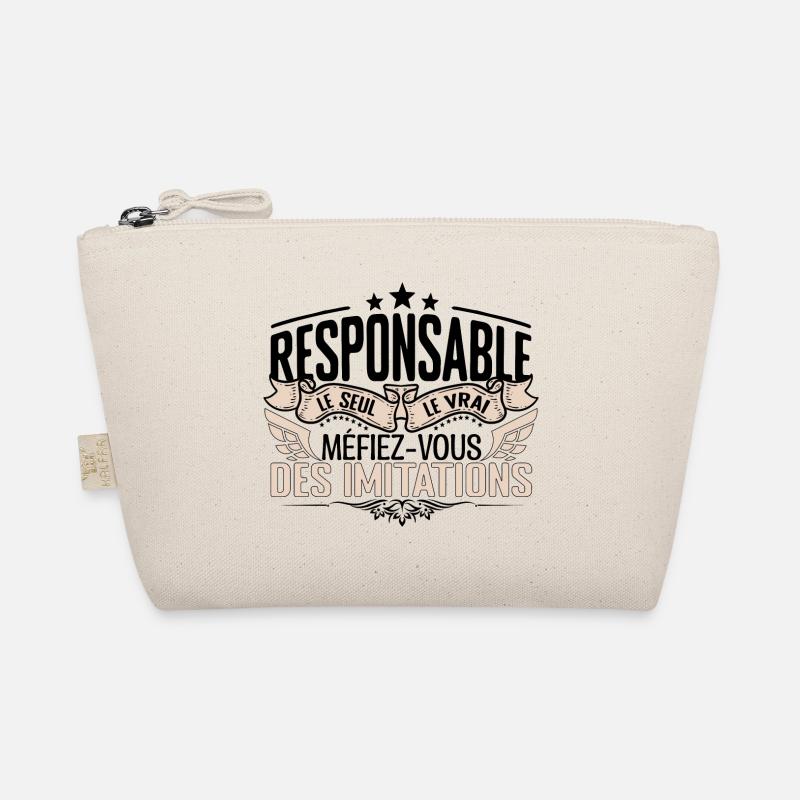 Responsable cadeau Responsable le vrai Responsable Trousse biologique