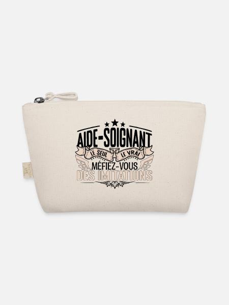 Aide Soignant cadeau Aide Soignant le vrai Aide So - Trousse biologique - nature