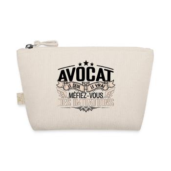 Avocat cadeau Avocat le vrai Avocat - Trousse biologique - nature - Devant