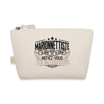 Marionnettiste cadeau Marionnettiste le vrai Mario - Trousse biologique - nature - Devant