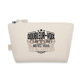 Doubleur voix cadeau Doubleur voix le vrai Doubleu - Trousse biologique - nature - Devant