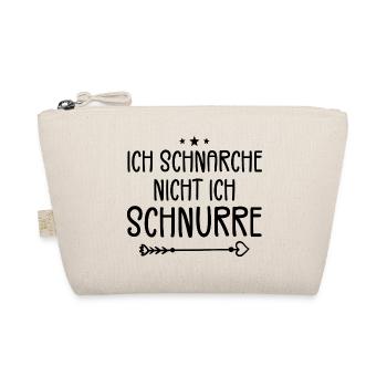 Ich Schnarche Nicht Ich Schnurre - Trousse biologique - nature - Devant