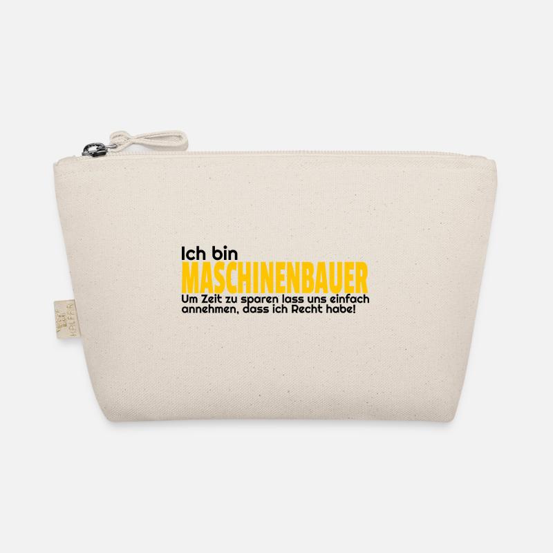 Mechanical engineering gift idea fun engineer Maschbau Organic Pouch