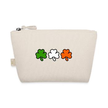 Cloverleaf Ireland Flag - Organic Pouch - nature - Front