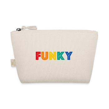 FUNKY Retro Funk Musik - Bio-Täschchen - Natur - Vorne