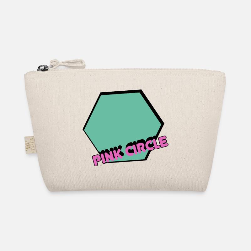 Hexagone vintage avec texte - Trousse biologique - nature