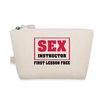 sex instructor - Organic Pouch - nature - Front