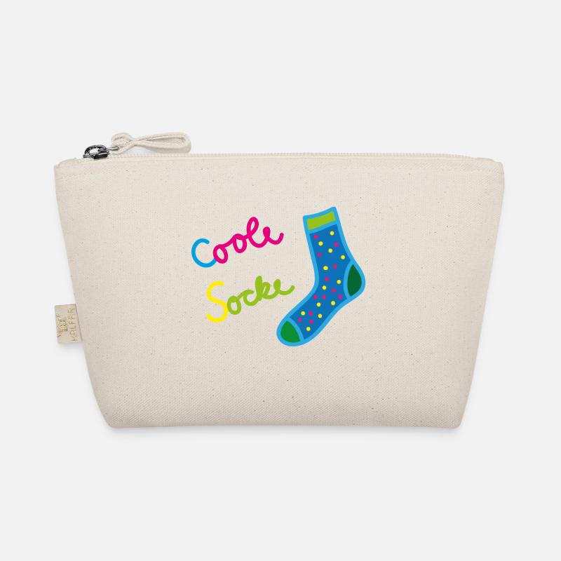 coole socke spruch Bio-Täschchen