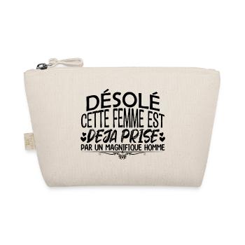 femme en couple femme mariée amoureuse !! - Trousse biologique - nature - Devant