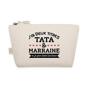 tata et Marraine, Marraine - Famille - Tata - Trousse biologique - nature - Devant