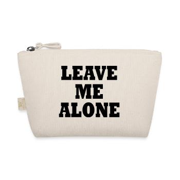 Leave me alone - Bio-Täschchen - Natur - Vorne