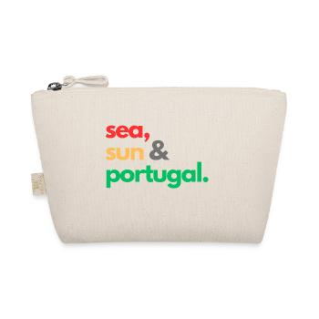 Meer, Sonne & Portugal. - Bio-Täschchen - Natur - Vorne