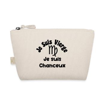 Vierge zodiaque signe - Je suis chanceux - Trousse biologique - nature - Devant