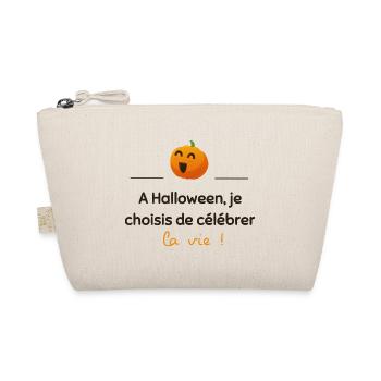 A Halloween, je célèbre la vie ! | Idée cadeau - Trousse biologique - nature - Devant