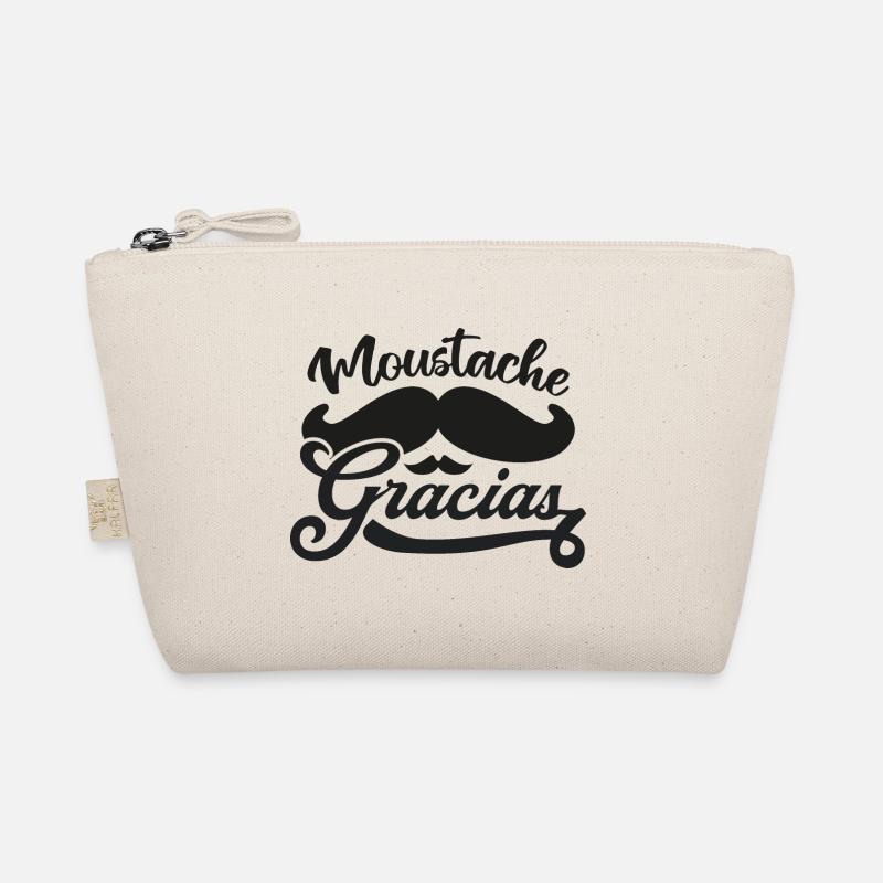 Schnurrbart Gracias Humor Bio-Täschchen