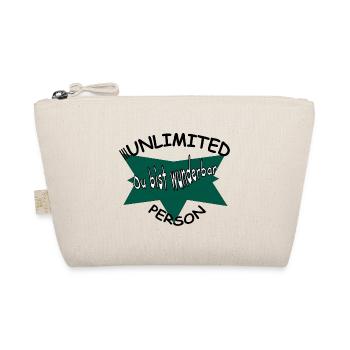 You're wonderful - Organic Pouch - nature - Front