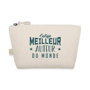 Certifié le meilleur Auteur du monde - Trousse biologique - nature - Devant