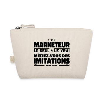 Marketeur le seul Marketeur le vrai Marketeur - Trousse biologique - nature - Devant
