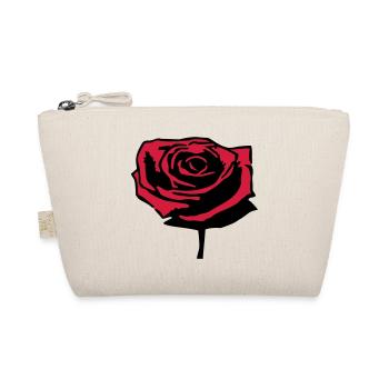 Red Rose - Organic Pouch - nature - Front