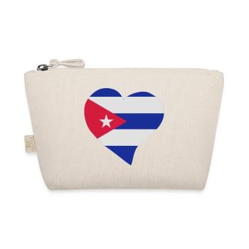 Cuban heart - Organic Pouch - nature - Front