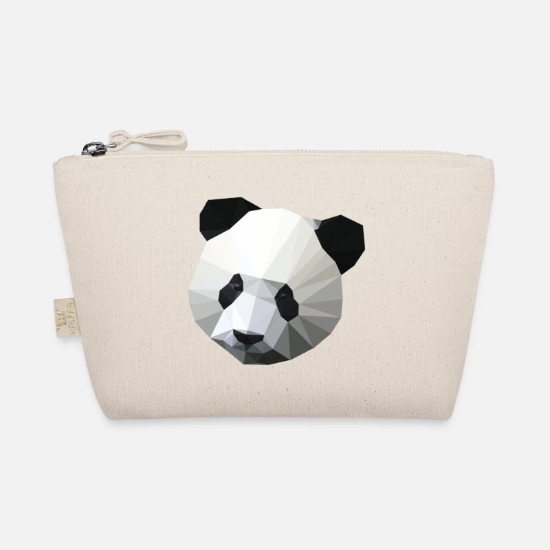 Polygon Panda Bio-Täschchen