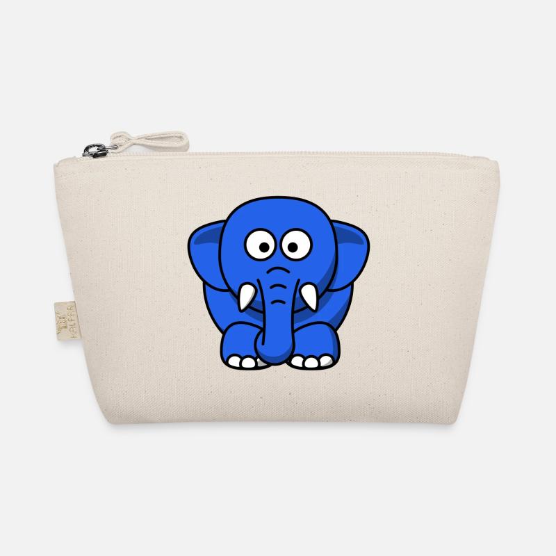 Elephant Elephant Circus - Organic Pouch - nature