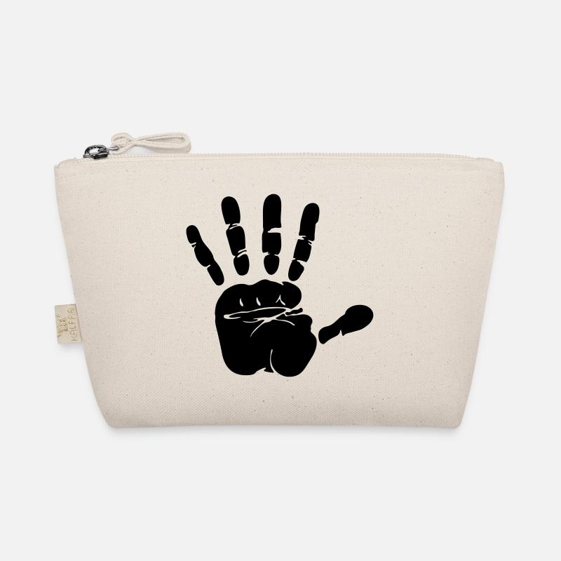 hand print Organic Pouch