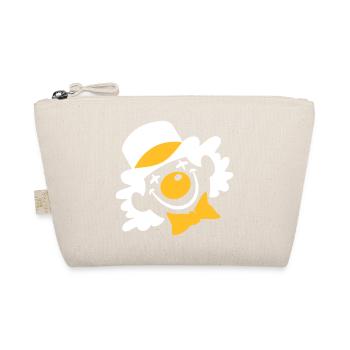 A Clown Face - Organic Pouch - nature - Front