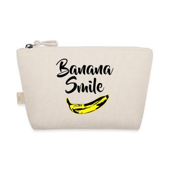 banana smile - Organic Pouch - nature - Front