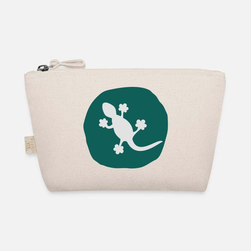 Idée de cadeau dessiné à la main Gecko Lizard Salamander Trousse biologique